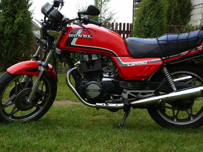 honda cb 450n sprzedam motocykl sportowo-turystyczny. sprzedam honda cb 450n , stan motocykla oceniam na dobry , jest zarejestrowany ,opacony .w tym roku zosta wymieniony akumulator oraz ... >>  wojewdztwo mazowieckie ostroka motorrad verkaufen motorcycle sale. motorrad verkaufen motorcycle sale