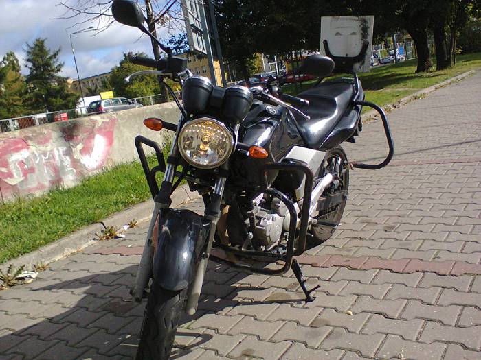 ybr 250 sprzedam motocykl sportowo-turystyczny. fajny motocykl do codziennego uytku w bardzo dobrym stanie, nie zajedony cay w oryginale. motocykl ekonomiczny, przez co idealny do codziennej ... >>  wojewdztwo mazowieckie warszawa motorrad verkaufen motorcycle sale. motorrad verkaufen motorcycle sale